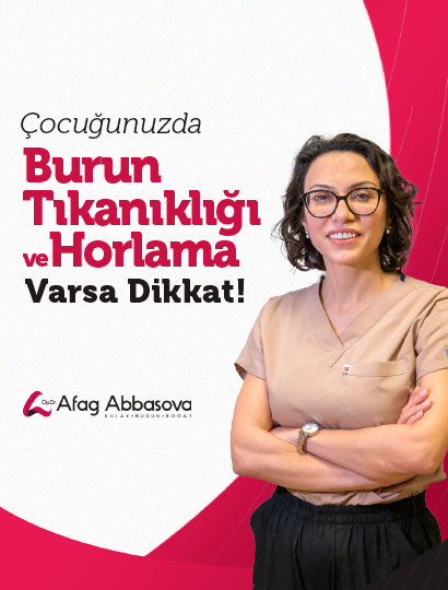 Çocuğunuzda Burun Tıkanıklığı ve Horlama Varsa Dikkat